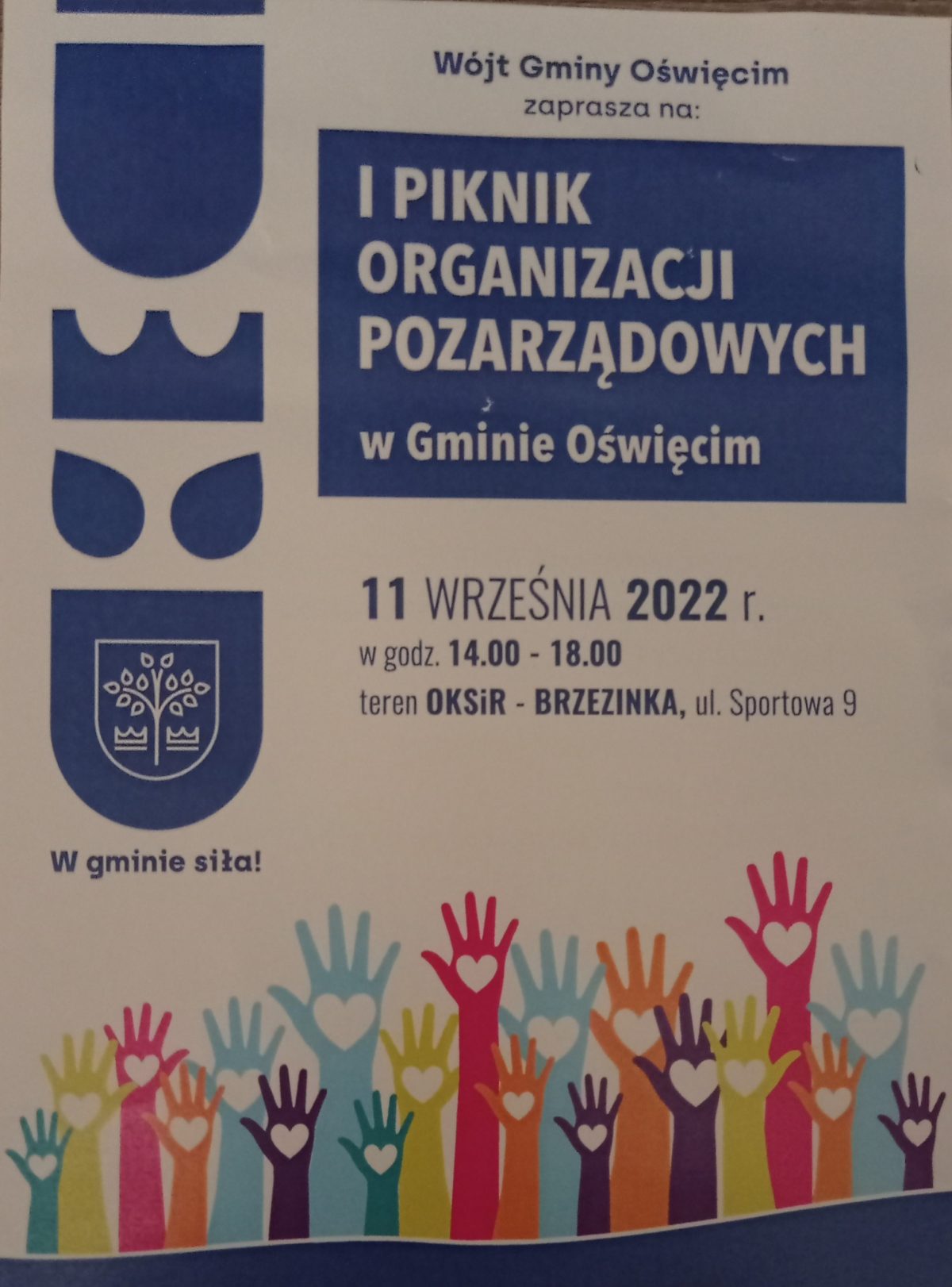 I Piknik Organizacji Samorządowych w Gminie Oświęcim – 11 wrzesień 2022 r